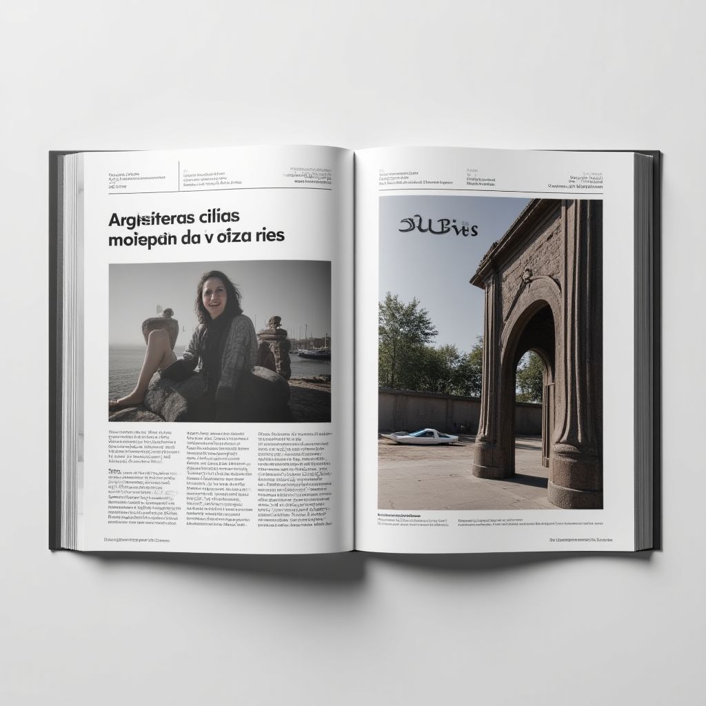 Diseño editorial para revista cultural